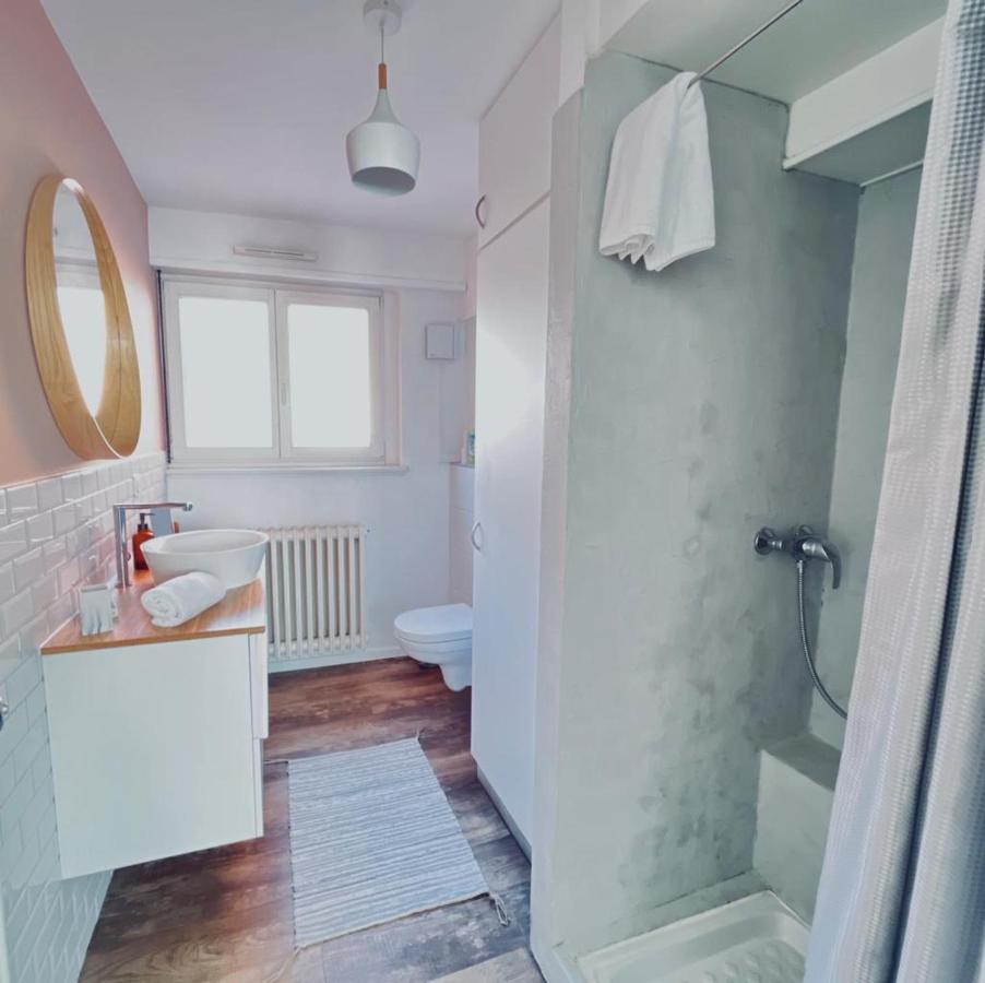 Au Perron Avec Garage Et Balcon A Ribeauville Zewnętrze zdjęcie